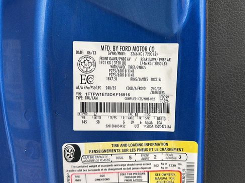 Used 2013 Ford F150 FX4 w/ Luxury Equipment Group image 32