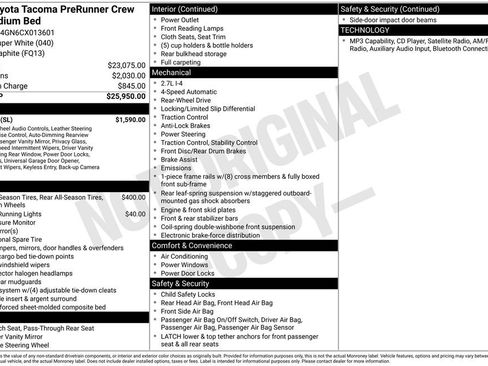 Used 2012 Toyota Tacoma PreRunner w/ SR5 Pkg RWD image 6