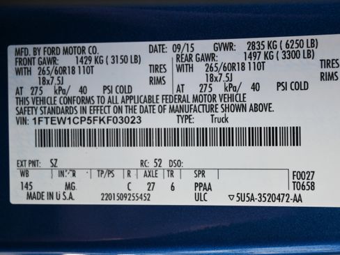 Used 2015 Ford F150 XLT w/ Equipment Group 301A Mid RWD image 32