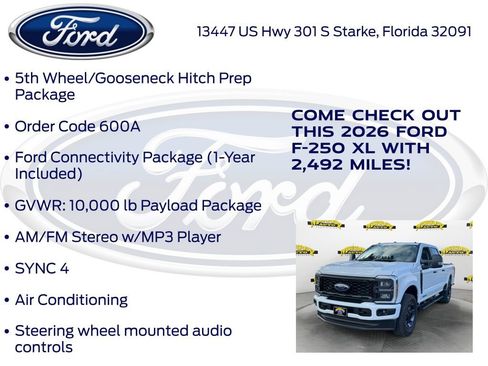 New 2026 Ford F250 XL w/ STX Appearance Package image 20