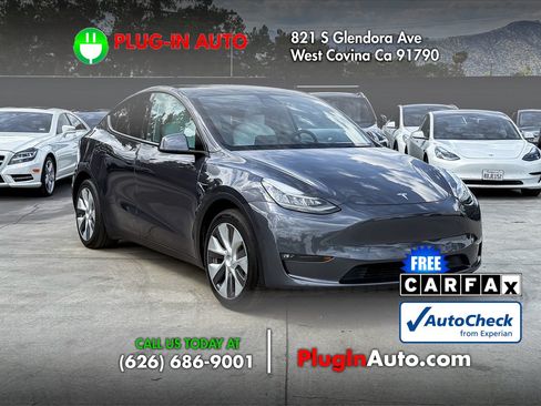 Used 2021 Tesla Model Y Long Range AWD/4WD image 3