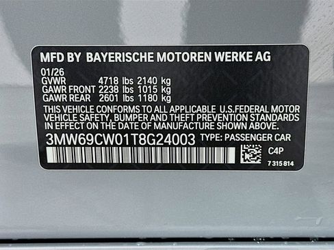 New 2026 BMW 330i Sedan w/ M Sport Package image 24