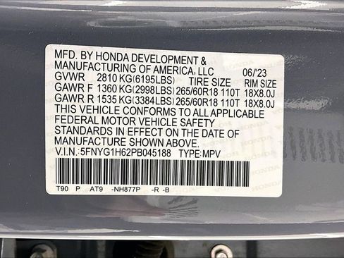 Used 2023 Honda Pilot TrailSport image 36