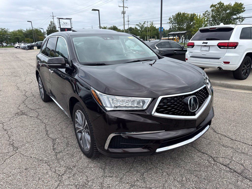 Used 2018 Acura MDX w/ Technology Package AWD/4WD image 3