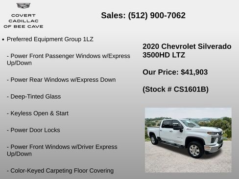 Used 2020 Chevrolet Silverado 3500 LTZ AWD/4WD image 6