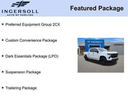 Used 2022 Chevrolet Silverado 1500 Custom Trail Boss w/ LPO, Dark Essentials Package image 8