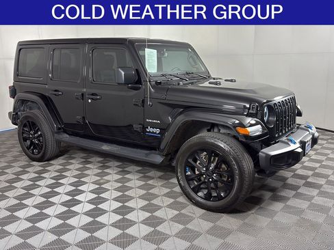 Used 2023 Jeep Wrangler Sahara w/ Cold Weather Group image 2