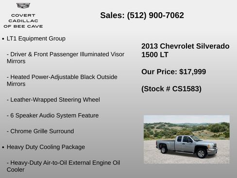 Used 2013 Chevrolet Silverado 1500 LT w/ All-Star Edition RWD image 12