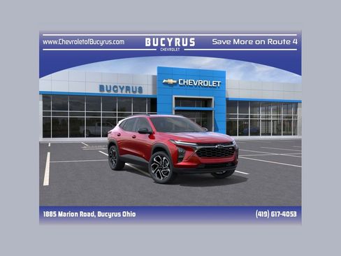 New 2026 Chevrolet Trax RS w/ Sunroof Package FWD image 1