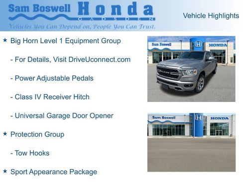 Used 2022 RAM 1500 Big Horn w/ Trailer Tow Group AWD/4WD image 10