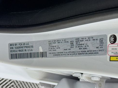 Used 2023 RAM 1500 Tradesman image 59