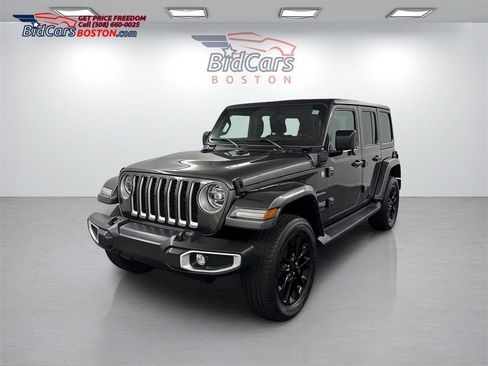 Used 2021 Jeep Wrangler Unlimited Sahara w/ Cold Weather Group image 1