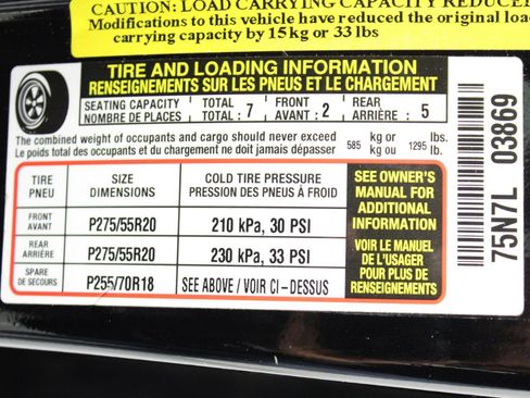 Used 2018 Toyota Sequoia Limited w/ Safety & Convenience Package image 95