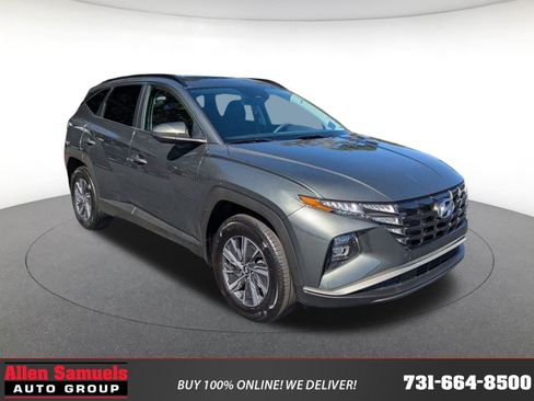 Certified 2024 Hyundai Tucson Blue image 1