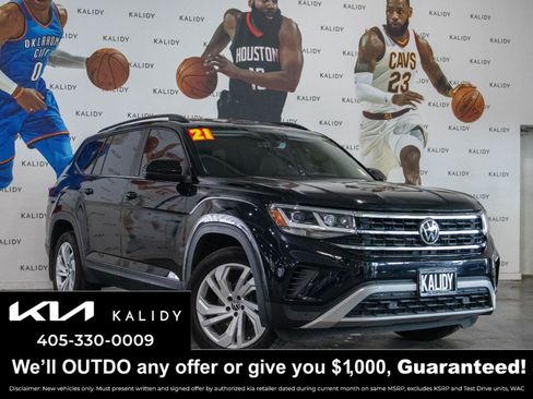 Used 2021 Volkswagen Atlas SE FWD image 1