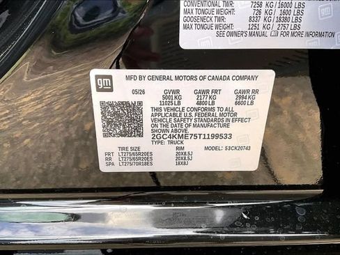 New 2026 Chevrolet Silverado 2500 Custom w/ Custom Convenience Package AWD/4WD image 14