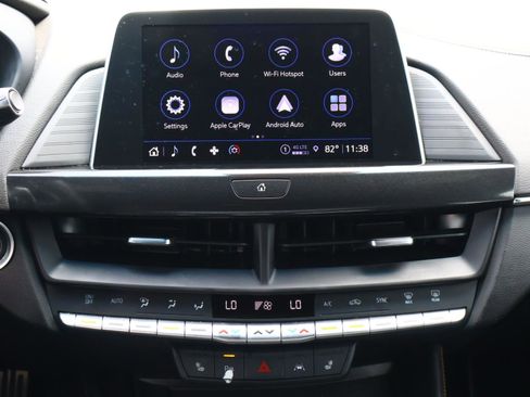 Certified 2025 Cadillac CT4 V w/ Technology Package RWD image 16