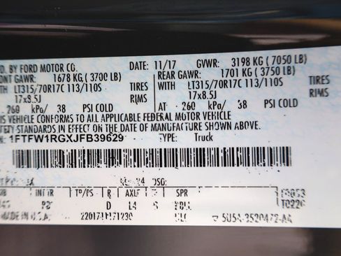 Used 2018 Ford F150 Raptor w/ Equipment Group 802A Luxury AWD/4WD image 21