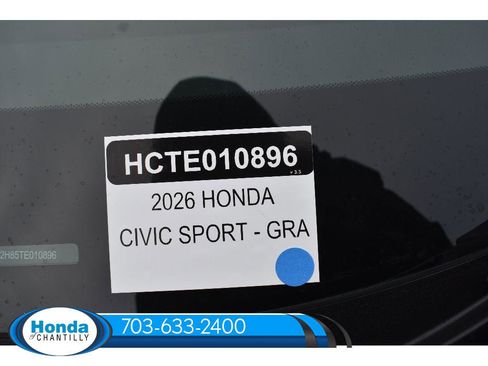 New 2026 Honda Civic Sport image 32