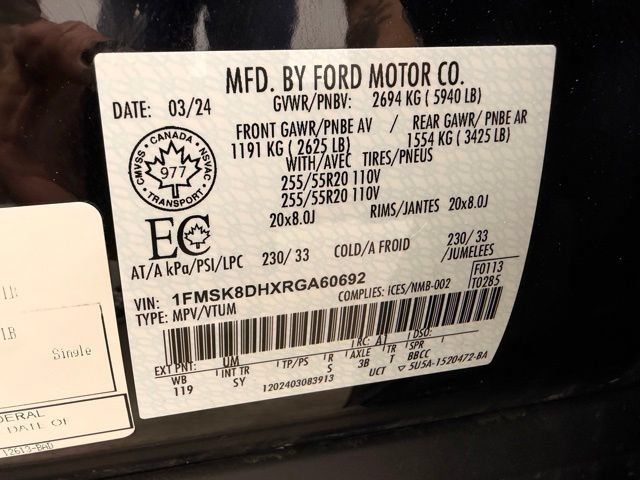 Used 2024 Ford Explorer XLT w/ XLT Sport Appearance Package AWD/4WD image 50