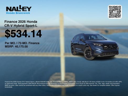 New 2026 Honda CR-V Sport-L image 7