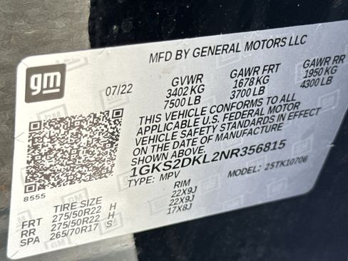 Used 2022 GMC Yukon Denali AWD/4WD image 34