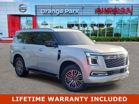 Used 2025 Nissan Armada SL w/ Captain's Chari Seat Package RWD image 1