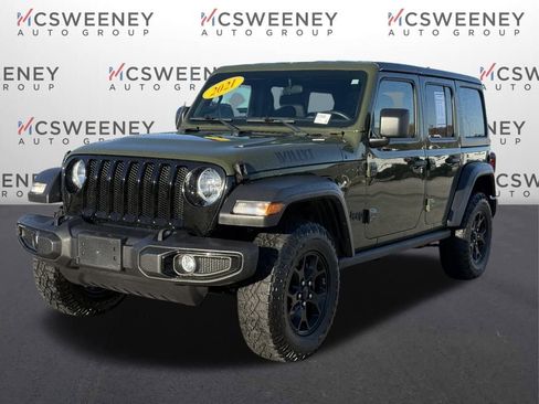 Used 2021 Jeep Wrangler Unlimited Sport image 1
