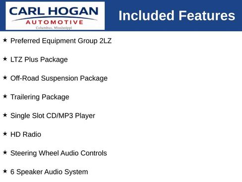 Used 2017 Chevrolet Silverado 1500 LTZ Z71 w/ LTZ Plus Package AWD/4WD image 2