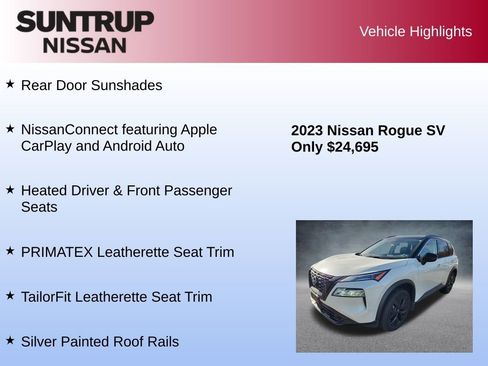 Used 2023 Nissan Rogue SV w/ SV Premium Package image 24