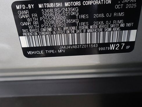 New 2026 Mitsubishi Outlander SE image 48