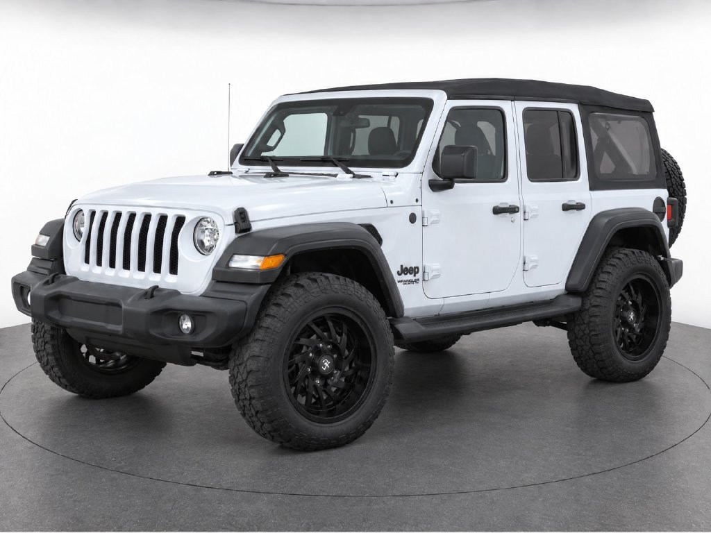 Used 2021 Jeep Wrangler Unlimited Sport AWD/4WD image 3