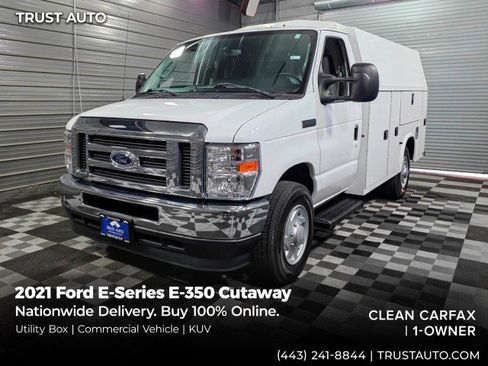 Used 2021 Ford E-350 and Econoline 350 Super Duty w/ Power Windows & Locks Group image 1