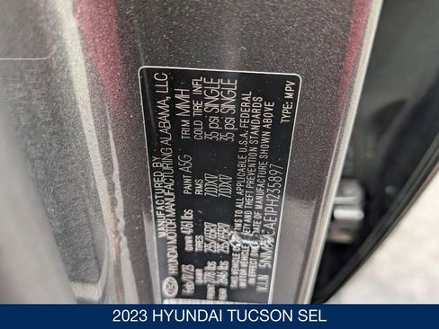 Certified 2023 Hyundai Tucson SEL image 35
