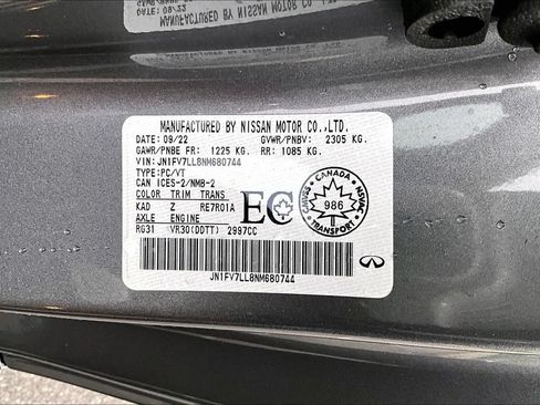 Used 2022 INFINITI Q60 Red Sport 400 AWD/4WD image 16