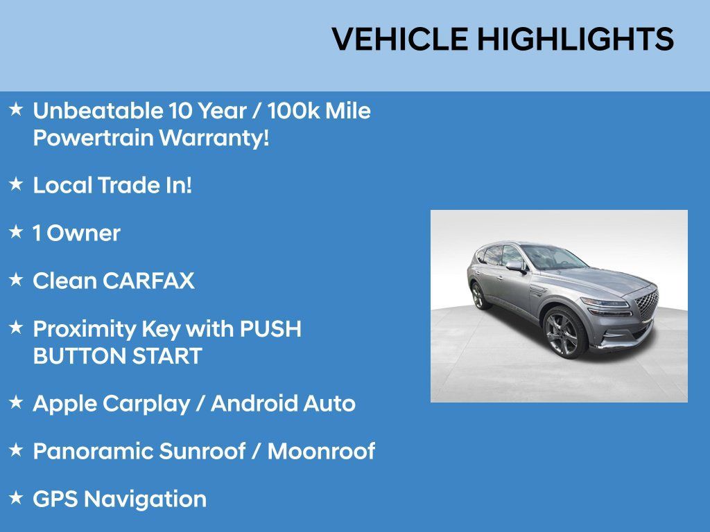 Used 2024 Genesis GV80 3.5T w/ Prestige Package AWD/4WD image 2