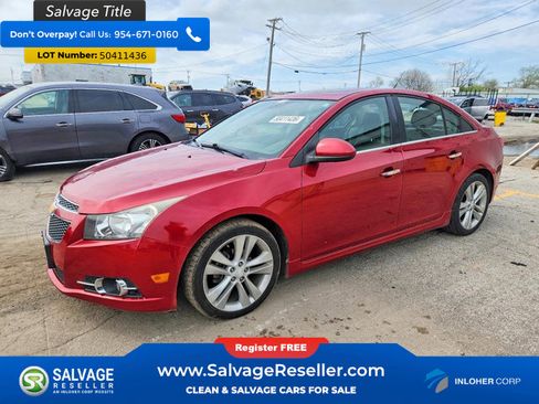 Used 2013 Chevrolet Cruze LTZ w/ RS Package image 1