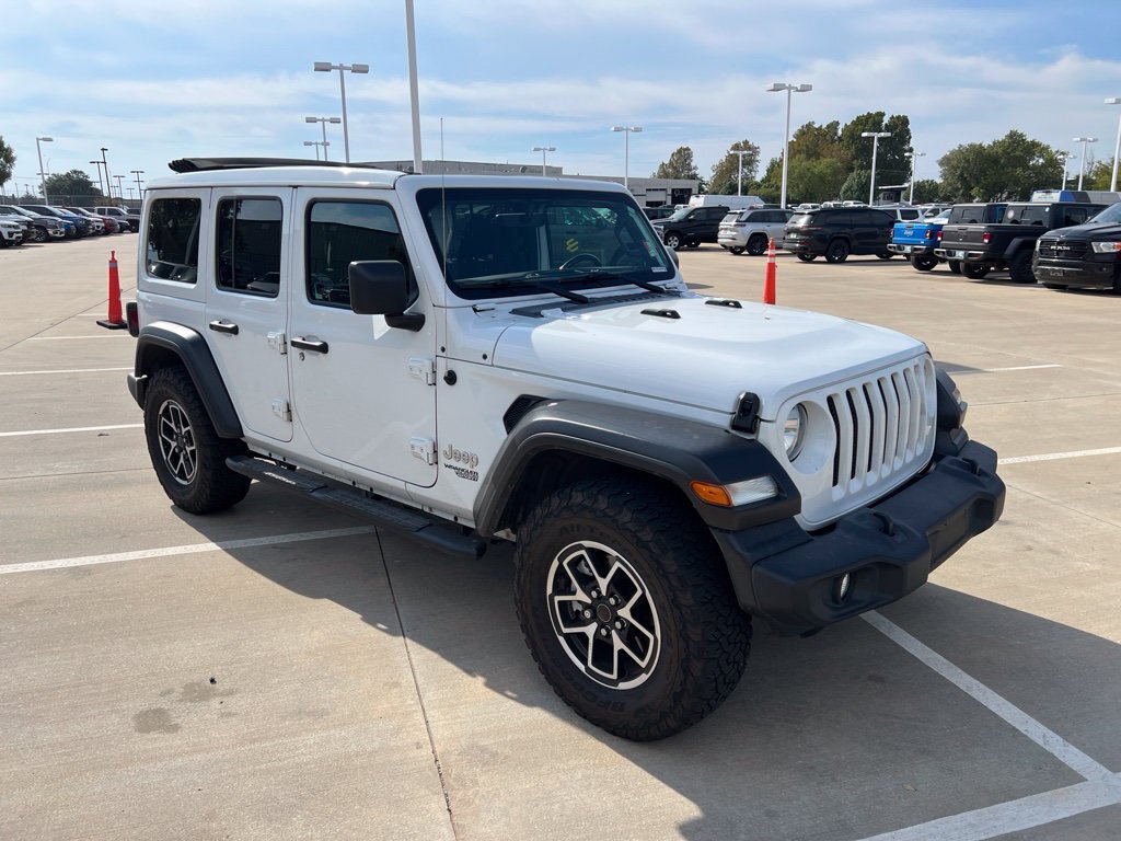 Used 2021 Jeep Wrangler Unlimited Sport w/ Sun And Sound Package AWD/4WD image 2