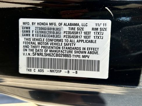Used 2012 Honda Odyssey EX-L image 27