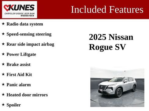 Used 2025 Nissan Rogue SV image 3