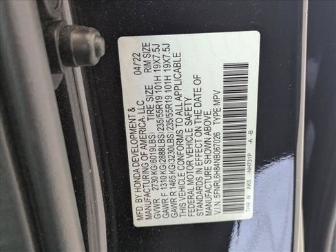 Used 2022 Honda Odyssey Touring image 15