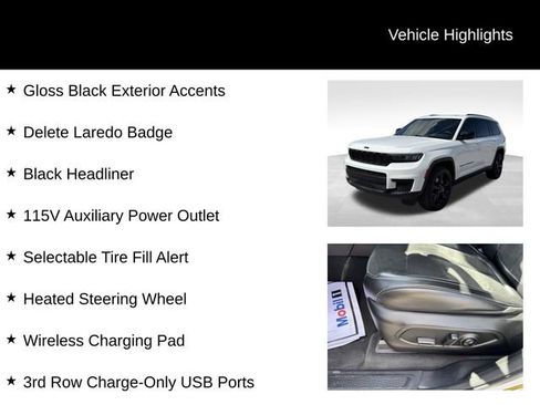 Used 2021 Jeep Grand Cherokee L Laredo AWD/4WD image 14
