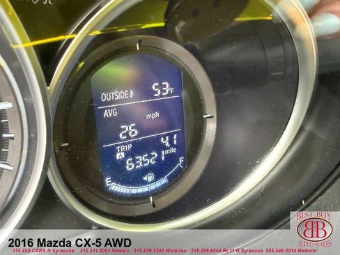 Used 2016 MAZDA CX-5 Touring w/ Bose/Moonroof Package image 26