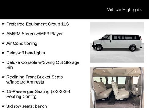 Certified 2025 Chevrolet Express 3500 LS RWD image 26