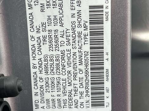 Used 2019 Honda CR-V EX image 22