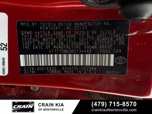 Used 2023 Toyota Camry SE w/ Convenience Package FWD image 34
