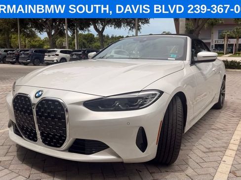 Used 2024 BMW 430i Convertible w/ Convenience Package RWD image 2