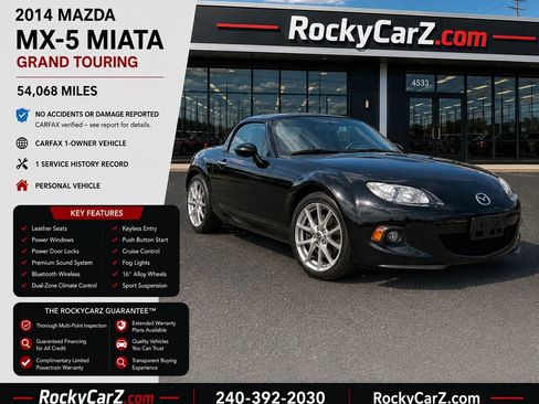 Used 2014 MAZDA MX-5 Miata Grand Touring RWD image 1