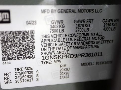 Used 2023 Chevrolet Tahoe Z71 w/ Luxury Package AWD/4WD image 57
