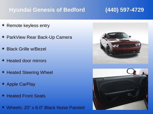 Used 2022 Dodge Challenger R/T w/ Blacktop Package RWD image 21